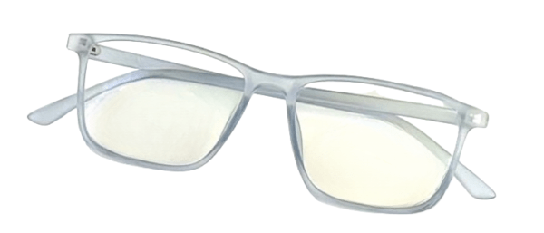 Transparent Sky Blue Computer Glasses