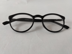 Black Oval Shape Stylish & Casual Computer Glasses