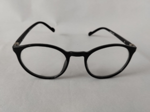 Black Oval Shape Stylish & Casual Computer Glasses