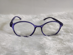 Trendy Blue Oval Glasses: The Ultimate Screen Time Solution