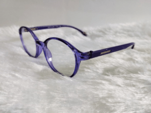 Trendy Blue Oval Glasses: The Ultimate Screen Time Solution