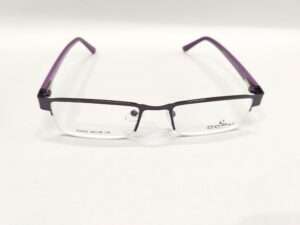 Bold Black Violet Half-Frame