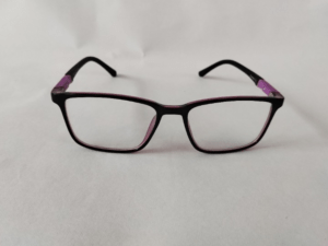 Vibrant Black & Purple Reading Glasses for a Bold, Comfortable Look