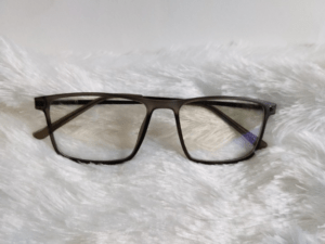 Modern Brown and Black Prescription Glasses