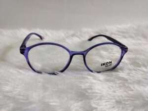 Oval Blue Prescription Glasses