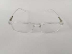 Clear Frames with Silver Mix