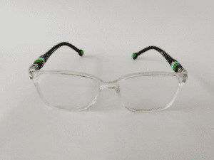 Bold Transparent Black Green Small Size 46