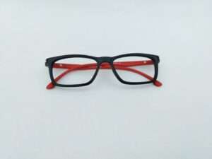 Shiney Black Red Medium 48-18