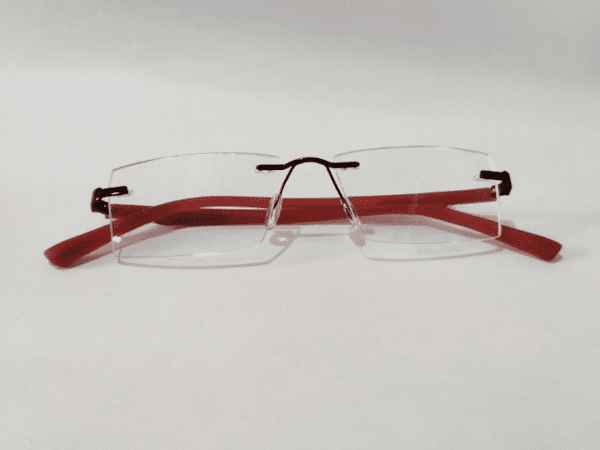 Brown Frameless Reading Glasses for men and women