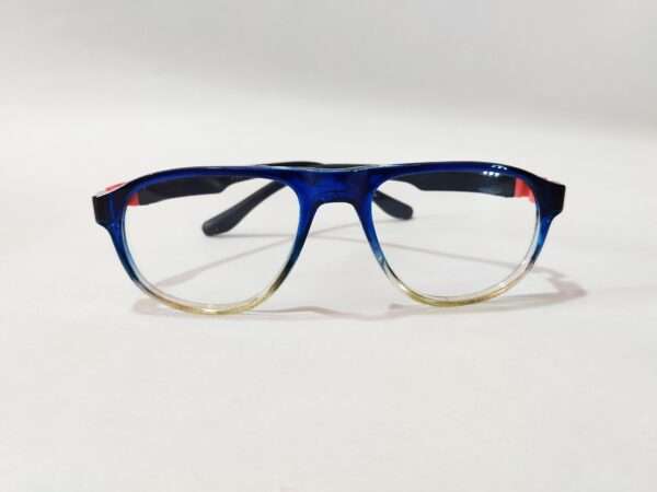 Glossy Blue Black Frames for Kids