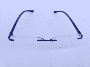 Rimless Blue Medium Size 49-18-138