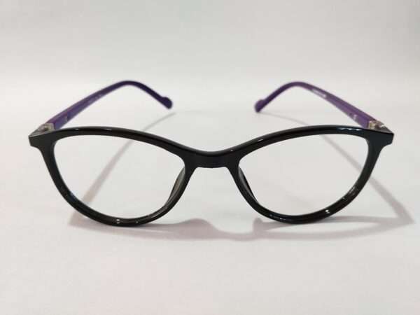 Black Voilet Oval Shape for Men and Women Frames