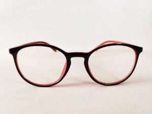 Black Red Oval Medium 49-19-139