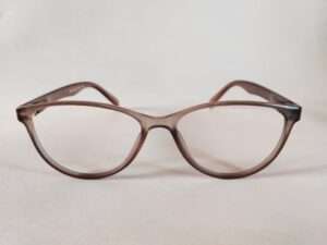 Chic Matte Brown oval Medium Size 48