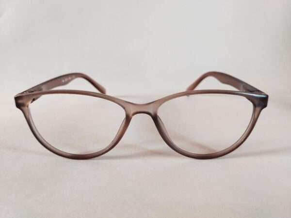 Matte Brown Oval Design for Men and Women Frames