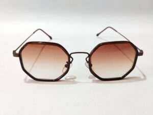 Modren Brown octagon unisex