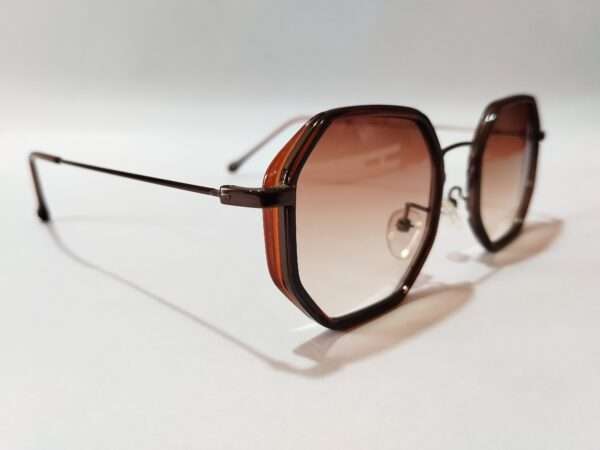 Modren Brown octagon unisex - Image 3