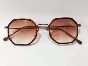 Modren Brown octagon unisex