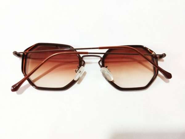 Modren Brown octagon unisex - Image 6